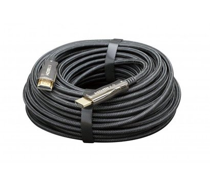Зображення 3 Кабель мультимедійний Cablexpert HDMI-HDMI V.2.0, 20м, Black — CCBP-HDMI-AOC-20M