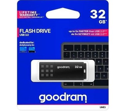 Изображение 2 Накопитель USB GoodRam UME3 32Gb USB3.0 Black - UME3-0320K0R11