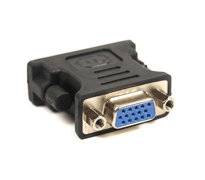 Изображение 2 Адаптер PowerPlant DVI-D-VGA, Black — CA910298