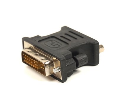 Изображение 3 Адаптер PowerPlant DVI-D-VGA, Black — CA910298