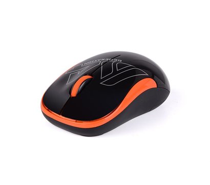 Зображення 5 Миша A4Tech G3-300N USB V-Track Black/Orange