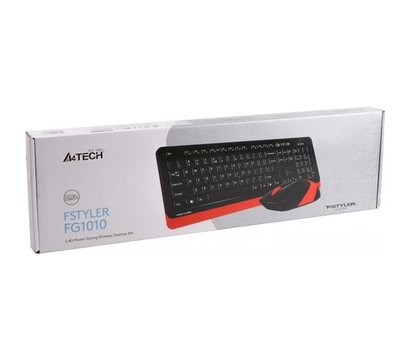 Зображення 5 Комплект мишка + клавіатура A4Tech FG1010 USB Orange