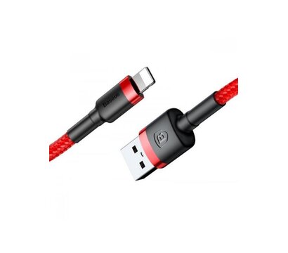 Изображение 3 Кабель Baseus cafule Cable USB For lightning 2.4A 0.5M Red+Red - CALKLF-A09