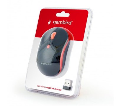 Изображение 3 Мышь Gembird MUSW-4B-03-R USB Black/Red