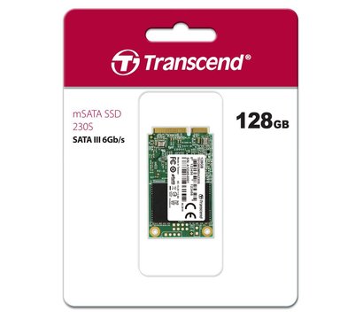 Изображение 2 SSD диск Transcend 230S 128GB mSATA TLC — TS128GMSA230S, Емкость накопителя: 128 ГБ