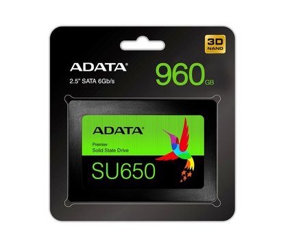 Изображение 5 Накопитель SSD A-Data Ultimate SU650 960GB 2.5 SATA III TLC — ASU650SS-960GT-R