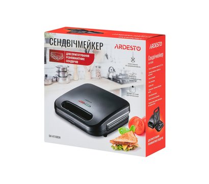 Зображення 5 Сендвічниця Ardesto SM-H110BSN