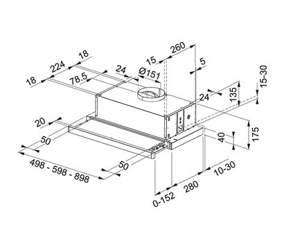 Зображення 2 Витяжка Franke Flexa FTC 612 WH V2