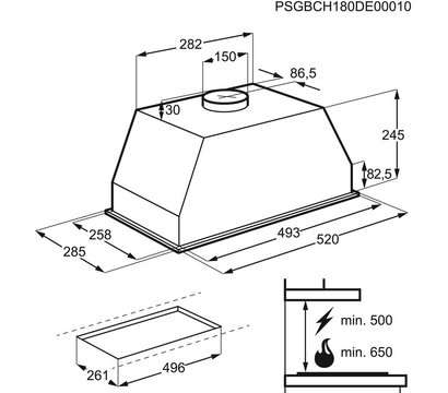 Зображення 3 Витяжка Electrolux LFG525W