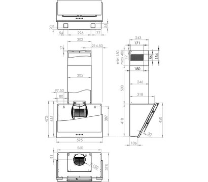 Зображення 5 Витяжка Gorenje WHI6SYW/Simplicity