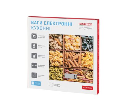 Зображення 6 Побутова вага Ardesto SCK-893PASTA