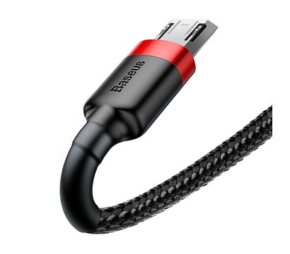 Изображение 2 Кабель Baseus Сafule USB to Micro 2.4A, 1.0 м, Red+Black — CAMKLF-B91