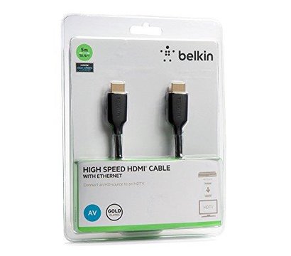 Изображение 2 Кабель мультимедийный Belkin HDMI AM-AM 5.0 м — F3Y021bt5M