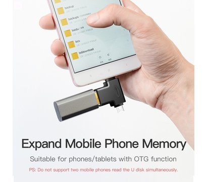 Изображение 2 Адаптер Vention USB 3.1 Type-C / USB 3.0 OTG AF / microUSB BM (CDIB0)