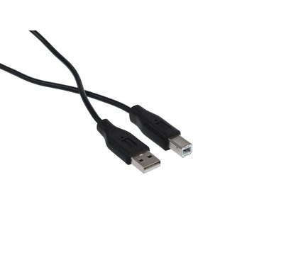Зображення 4 Кабель 2E USB 2.0 (AM/BM), DSTP, 3м, black — 2E-W-3169m3