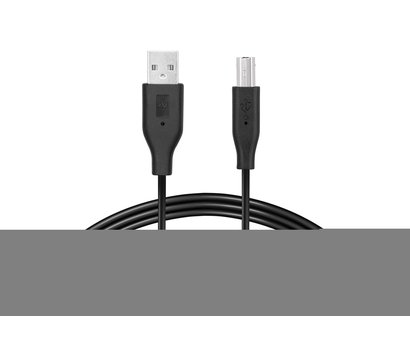 Зображення 5 Кабель 2E USB 2.0 (AM/BM), DSTP, 1.8м, black — 2E-W-3169m1.8