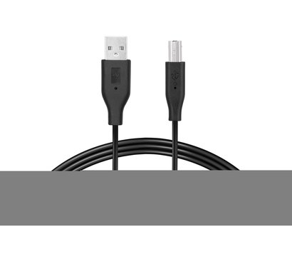 Зображення 9 Кабель 2E USB 2.0 (AM/BM), DSTP, 1.8м, black — 2E-W-3169m1.8