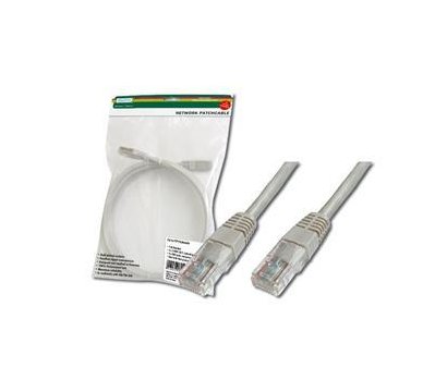 Зображення 2 Патч-корд кручена пара Digitus UTP Cat.5e (1.5 м) grey