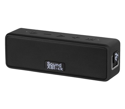 Зображення 2 Акустична система 2.0 2E SoundXBlock TWS MP3 Wireless Waterproof Black — 2E-BSSXBWBK
