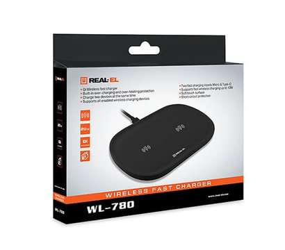 Изображение 8 Зарядное устройство REAL-EL WL-780 Black — EL123160020