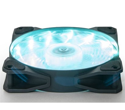 Изображение 2 Охлаждение для корпуса Frime Iris LED Fan 15LED Azure — FLF-HB120A15