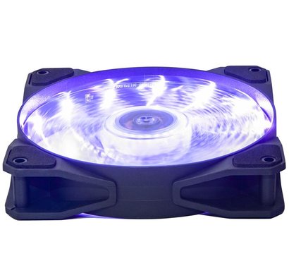 Изображение 2 Охлаждение для корпуса Frime Iris LED Fan 15LED Purple — FLF-HB120P15