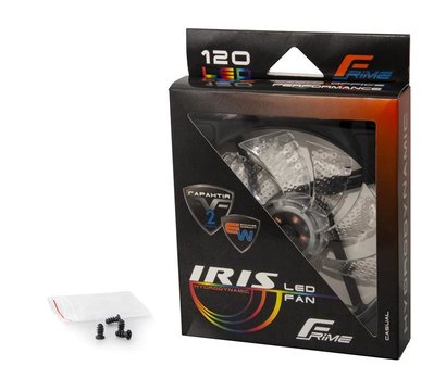 Изображение 3 Охлаждение для корпуса Frime Iris LED Fan 15LED Azure — FLF-HB120A15
