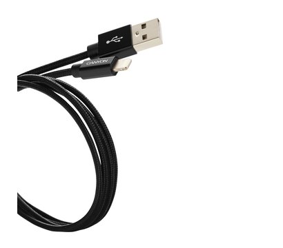 Изображение 3 Кабель Canyon USB - Lightning 0.96м, Black - CNS-MFIC3B