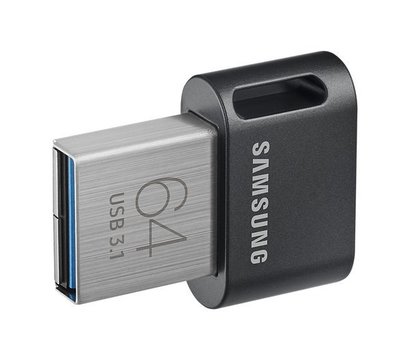 Зображення 2 USB флеш накопичувач Samsung Fit Plus Black 64GB USB 3.1 - MUF-64AB/APC