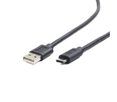 Изображение 2 Кабель Cablexpert USB 2.0 BM - USB Type-C, 1м, black — CC-USB2-AMCM-1M