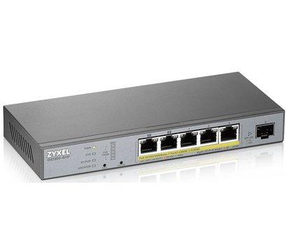 Изображение 2 Свитч Zyxel GS1350-6HP