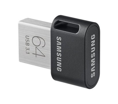 Зображення 3 USB флеш накопичувач Samsung Fit Plus Black 64GB USB 3.1 - MUF-64AB/APC