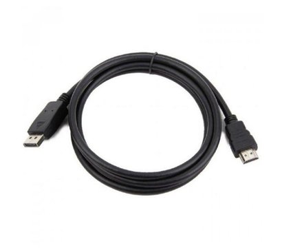 Изображение 3 Кабель мультимедийный Cablexpert DisplayPort-HDMI, 10м, black — CC-DP-HDMI-10M