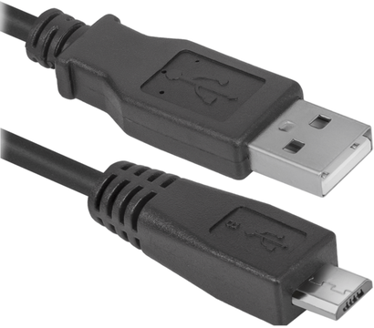 Зображення 2 Кабель Defender USB08-06 USB 2.0 AM-MicroBM 1.8м — 87459