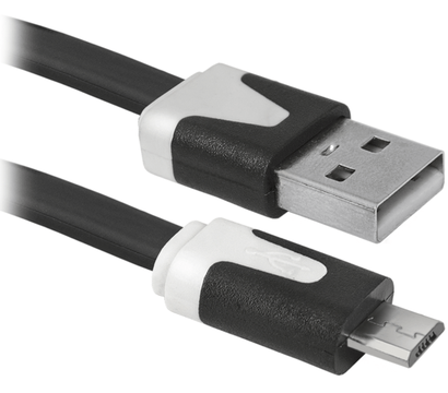 Зображення 2 Кабель Defender USB08-03P USB 2.0 AM-MicroBM 1.0м — 87475