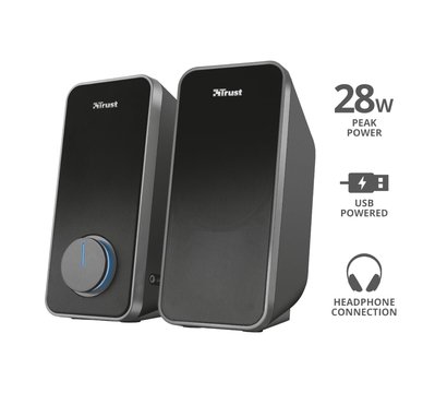Зображення 12 Акустична система 2.0 Trust Arys Speaker Set USB Black — 20179