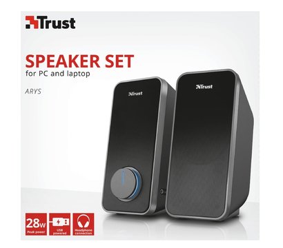 Зображення 19 Акустична система 2.0 Trust Arys Speaker Set USB Black — 20179