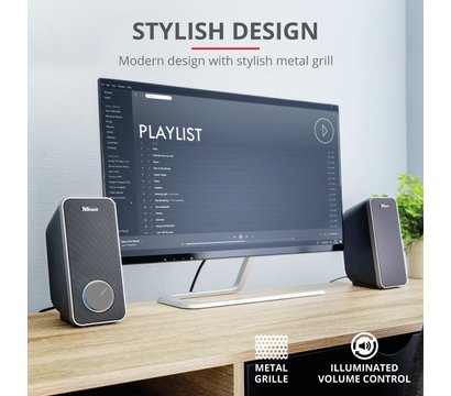Зображення 8 Акустична система 2.0 Trust Arys Speaker Set USB Black — 20179