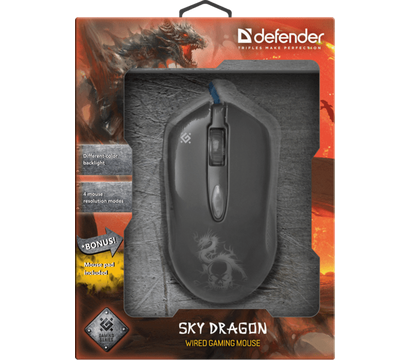 Изображение 5 Мышь Defender Sky Dragon GM-090L — 52090