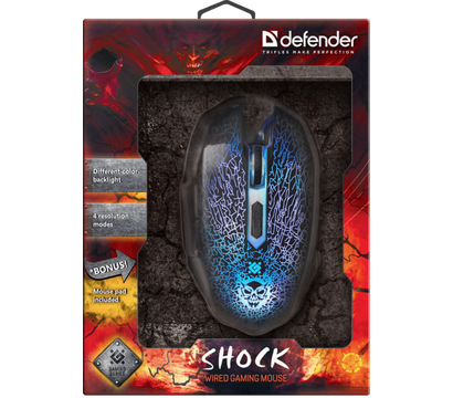 Изображение 5 Мышь Defender Shock GM-110L — 52110