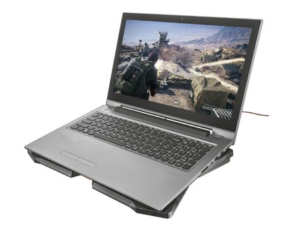 Зображення 6 Охолоджуюча підставка Trust GXT278 Yozu Cooling Red LED Black — 20817