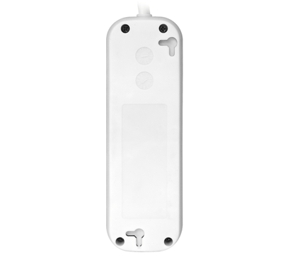Зображення 3 Мережевий фільтр Defender E350 5.0 м White — 99223, Довжина шнура: 5 м