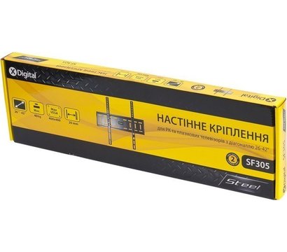 Изображение 2 Настенное крепление X-Digital SF305 Black до 40 кг