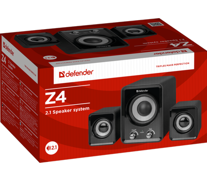 Изображение 2 Акустическая система 2.1 Defender 2.1 Z4 16W USB Black — 65508