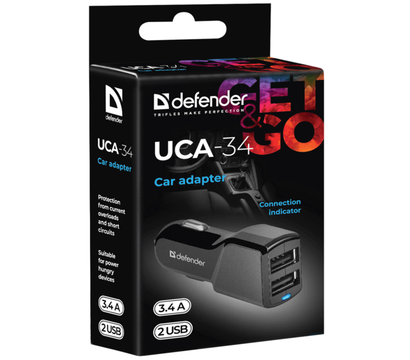 Зображення 3 Зарядний пристрій Defender UCA-34 — 83834