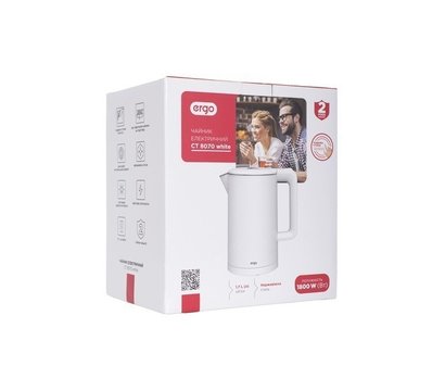 Зображення 2 Електрочайник Ergo CT 8070 White