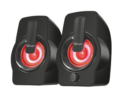 Зображення 2 Акустична система 2.0 Trust 2.0 Gemi RGB Black — 22948