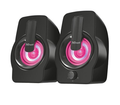 Зображення 4 Акустична система 2.0 Trust 2.0 Gemi RGB Black — 22948