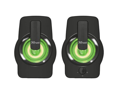 Зображення 5 Акустична система 2.0 Trust 2.0 Gemi RGB Black — 22948