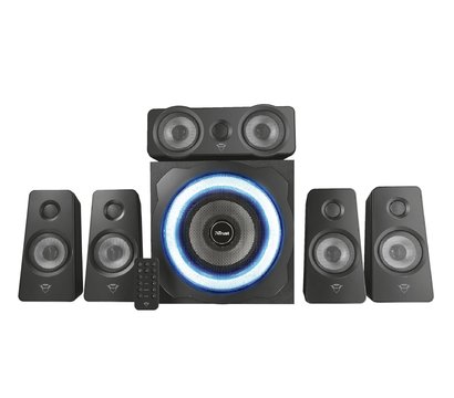 Зображення 2 Акустична система 5.1 Trust 5.1 GXT 658 Tytan Surround Speaker System Black — 21738